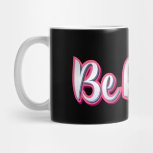 Be kind Typography Mug